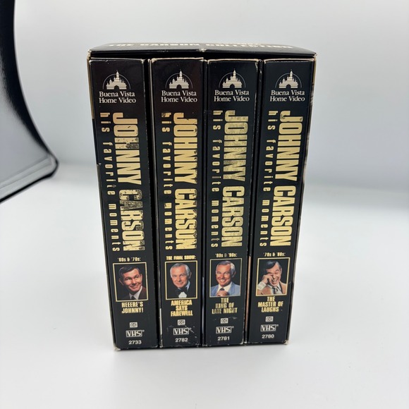 Buena Vista Home Video Other - Johnny Carson The Carson Collection 4 VHS Box Set Tonight Show Favorite Moments